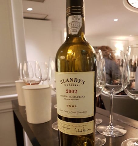 Vin de Madère : Madeira Wine Company - Blandy’s et Bual 2002. Photo © Pierre d’Ornano